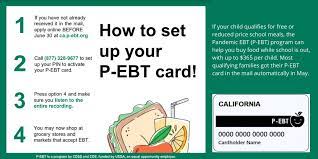 You can also check your card balance by visiting www.connectebt.com. Sbc Public Health On Twitter If Your Child Qualifies For Free Or Reduced Price School Meals The Pandemic Ebt P Ebt Program Can Help You Buy Food Most Qualifying Families Got Their P Ebt