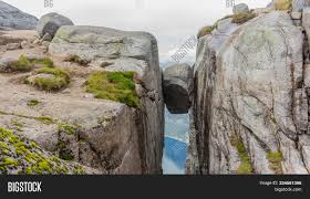 Follow the directions to lysebotn. Kjerag Kjeragbolten Image Photo Free Trial Bigstock