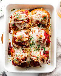 Pull Apart Meatball Garlic Bread Sliders Recipe I Am A Food Blog Recipe Slider Recipes Food Recipes