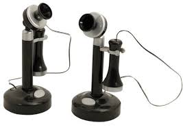 Alexander Graham Bell S Telephone This Is A Modern Replica Of Alexander Graham Bell S Major Invention The Telephone With Vintage Phones Inventions Telephone