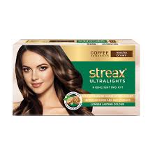 Take a highlight kit at home and get glamorous hair effortlessly. Buy Streax Ultralights Highlighting Kit For Women Men Contains Walnut Argan Oil Shine On Conditioner Longer Lasting Highlights Coffee Collection Mocha Brown 120 Ml