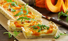 Torta Salata Di Brise All Olio Con Zucca E Rucola