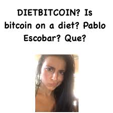 According to roberto escobar, brother of the late drug lord pablo escobar, bitcoin is a scam run by the us government, and his new dietbitcoin is the answer. Bitcoin On A Diet Pablo Escobar And Crypto Really Steemit
