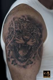 Leopar Realistic Aryen Sangha Cyprus Tattoo Kibris Dovme Black And Grey Tattoos Grey Tattoo Animal Tattoo