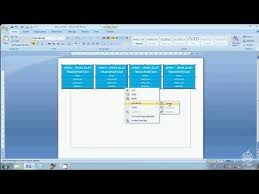 Cara Memasukkan Tabel Ke Text Box Kotak Teks Di Ms Word Youtube