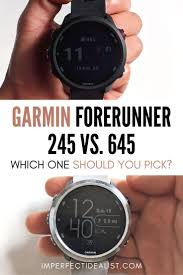 Garmin Forerunner 245 Vs 645 Which Should You Pick In 2020 Garmin Forerunner Garmin Running Watch Gps Running Watch