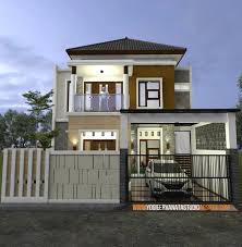 Di indonesia, karena memiliki lahan yang terbatas, maka desain minimalis menjadi sangat berkembang. Project 15 Desain Rumah 2 Lantai 9 5 X11 5 M 4 Kamar Tidur Yogie Ervanata Studio Arsitek