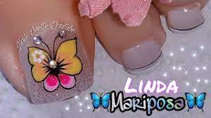 Figuras de unas 2019 para unas de manos y pies. Decoracion De Unas Pie Mariposa Como Pintar Una Mariposa En Unas Diseno Mariposa Paso A Paso Youtube