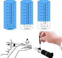 Handheld Salinity Refractometer Seawater Salt Concentration Test  1.000-1.070SG Aquarium Mariculture Breeding ATC Refractometer - AliExpress  1420