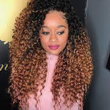 Crochet Braids No Leave Out Curly Crochet Hair Styles Human Hair Crochet Braids Braided Cornrow Hairstyles
