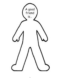 Good Friend Display Activity Person Outline Person Drawing Body Outline