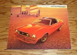 1969 ford mustang mach 1. 1974 Ford Mustang Ii Mach 1 Ghia 2 2 Sales Brochure