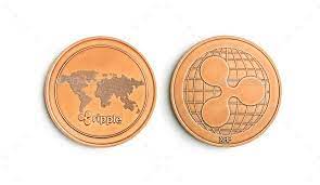 Golde Ripple Coins Presentation Design Template Ripple Graphic Design Photography
