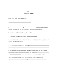 And shall no longer form part of this will and testament. Last Will And Testament Template Edit Fill Sign Online Handypdf