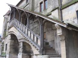 Escaliers Du Vieux Chapitre Meaux Vers 1200 France Gothic Medieval Stairs 13th Century Architecture Escalier Architecture Vieux
