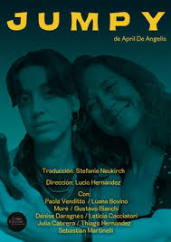 Jumpy", de April de Angelis, en el Teatro Circular.- El espíritu de la  comedia, por Jorge Arias (Uruguay)