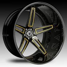 Black And Yellow Truck Rims Asanti Wheels Rims Cx506 20 22 24 Inch Black Yellow Accent Custom Encrave Lip Car Wheels Wheel Rims Wheel