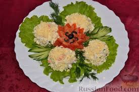 салат с морской капустой и крабовыми палочками и горошком Pin On Salaty