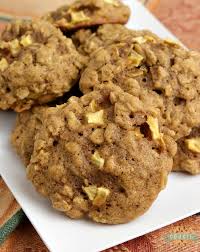Add egg, applesauce, yogurt, and raisins. Apple Pumpkin Oatmeal Cookies Family Cookie Recipes