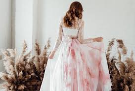 Get swept off your feet in a wedding dress from monsoon's wedding collection. The Prettiest Pink Wedding Dresses For 2021