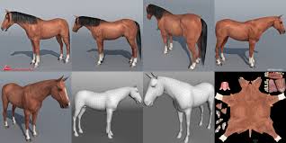 Horse 3d Model Horses 3d Model Model