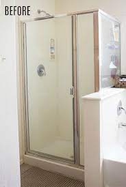 This bright modern closet is accessible from the home's bathroom. Modern Master Bath Remodel Part 5 Built In Linen Closet Pneumatic Addict