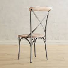 Zach Whitewash Dining Chair With Raw Metal Pier 1 Wooden Dining Room Chairs Dining Chairs White Metal Chairs
