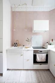 Rose gold kitchen splashbacks by surrey splashbacks windows. 25 Chic Ways To Rock Pink In Your Kitchen Digsdigs