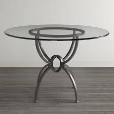 Custom Round Dining Table Available In 7 Wood Or Metal Base Styles 5 Table Top Options Seats Between 4 6 People Sh Glass Top Dining Table Glass Table Table