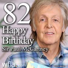 Happy birthday Paul McCartney who turns 77 years old today! ( Born June 18,  1942). It's hard to believe more than a half a century ago we were watching  him along with