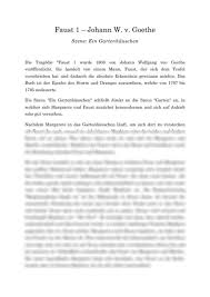 Einführung eine liebe, die zur tragödie führt. Faust 1 Von Goethe Szenenanalyse Ein Gartenhauschen Interpretation