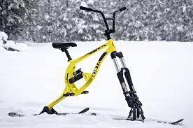 Sb100 All-mountain Ski Bike Skibikes All The Performance Youd Expect At The Price You Need Ski Bikes Skibyk Skibike Snowbike Skibike Skiing Sky Bike