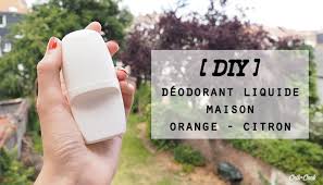 Diy Recette De Deodorant Liquide Citron Orange Deodorant Naturel Maison Recette Deodorant Maison Deodorant