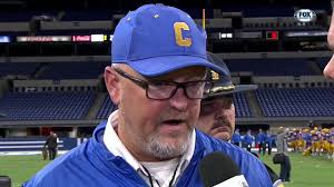 Carmel's John Hebert reacts after losing Class 6A championship game