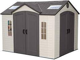 Das gerätehaus für ihren garten montageservice 10 jahre garantie mit dekorputz gerätehäuser vom marktführer siebau.com made in germany. Garten Gartenhauser Aufbewahrung Gfp Geratehaus Manuel 1811 Aus Metall Schuppen Gartenhaus Mit Schiebetur Und Flachdach Premium Qualitat Gerateschuppen Formstabil Und Witterungsbestandig 187x116x212cm Verschiedene Grossen Dawaak Com Sa