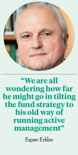 Norway: Tangen's reshuffle at NBIM