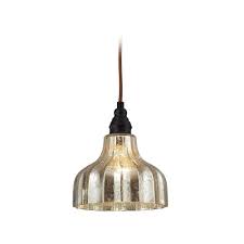 The shade is made of. Elk Lighting Danica Mini Pendant Light With Mercury Glass 46008 1 Destination Lighting