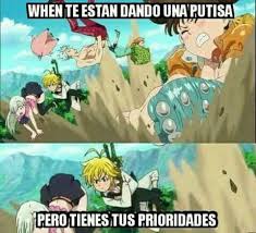 Sorry if this meme was already made. Memes Anime Funny Seven Deadly Sins Anime Anime Memes Funny