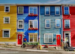 Colourful Homes In St John S Newfoundland Travel Newfoundland Newfoundland And Labrador