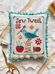 Cross stitching is enjoying a resurgence in popularity as crafters look for different ways to express their creativity. Digital Pdf Pattern Sew Tweet Cross Stitch Digital Download Etsy Snowflake Cross Stitch Cross Stitch Pillow Cross Stitch