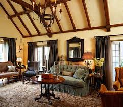 Curtain Rods Tudor Homes Interior Design Old World Style For A Tudor Revival House Traditional Home Exterior Tudor Style Homes Tudor House Old World Style