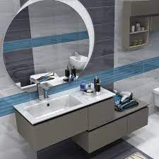 Mobile Bagno Avril Cm 100 110 120 130 140 150 160 200 Bianco Lucido Grigio Talpa Rovere Soft Arredamento Bagno Mobile Bagno Arredo Bagno Moderno