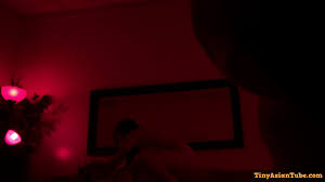 Sexy young asian fucking and giving rimjob to customer in massage parlor
