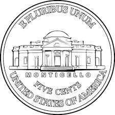 Nickle Back Penny Coin Us Coins Clip Art