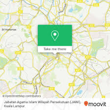 Maiwp) ialah sebuah badan berkanun di malaysia. How To Get To Jabatan Agama Islam Wilayah Persekutuan Jawi In Kuala Lumpur By Bus Or Mrt Lrt Moovit