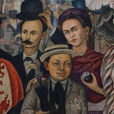 Sueño De Una Tarde Dominical En La Alameda Central Hd Diego Rivera Sueno De Una Tarde Dominical En La Alameda Central Fragment Fresco 1947 Museo Mural Diego Rivera Mexic Diego Rivera Paul Gauguin Painting