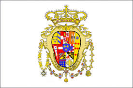 Logo della città stemma città paese lady francobolli italia sicilia. Napoli Due Sicilie