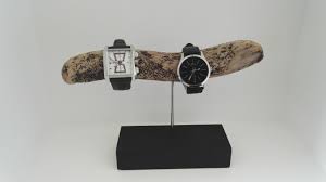 Support Montre Porte Montre Porte Bijoux Homme Bois Flotte Etsy Porte Bijoux Bijoux Homme Decoration Bord De Mer