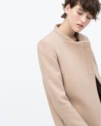 Share your style with @uniqlousa. Uberkreuzter Mantel Mit Reissverschluss Im Kontrast Mantel Damen Zara Schweiz Outerwear Women Zara Women