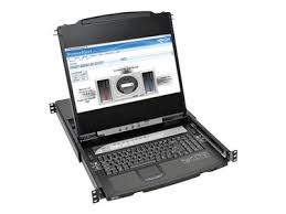 Iogear rackmount kvm products meet the 19 rack mount standard, are ideal for server rooms, data centers, isps and test labs. Product Tripp Lite Netdirector 8 Port Rackmount Console Hdmi Kvm Switch 17 Lcd Ip Remote Access Kvm Switch 8 Ports Rack Mountable